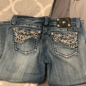 Miss me Capri blue jeans